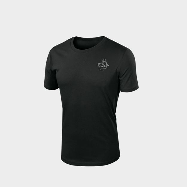 Picture of FERRINO CLUB T SHIRT MAN BLACK